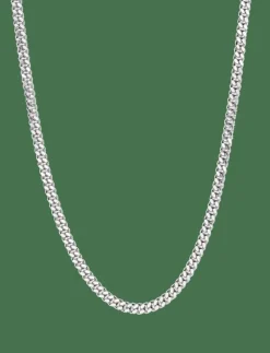 IX Curb Chain Silver - Kedjehalsband
