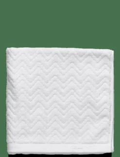 JACQUARD HERRINGBONE BATH MAT - Badrumsmatta