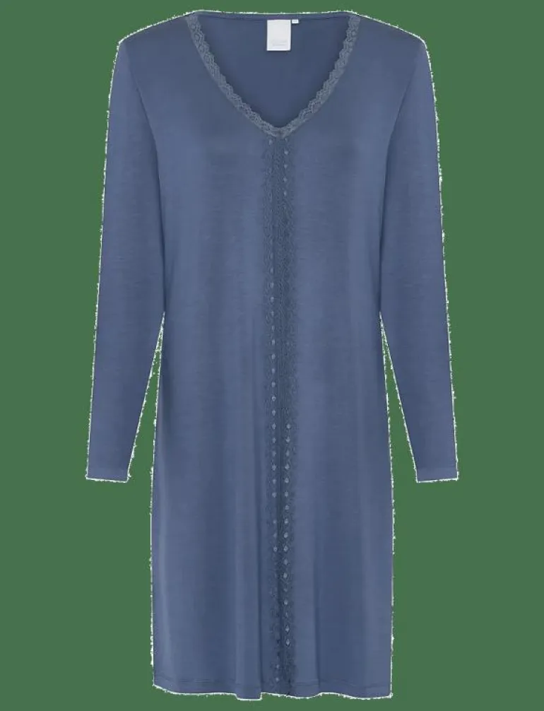 Jacqueline Longsleeved Dress - Nattlinnen