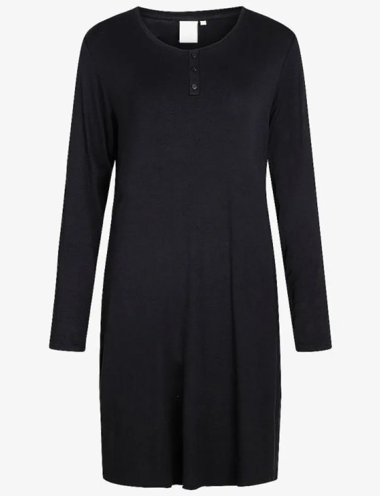 Jacqueline Longsleeved Dress - Nattlinnen