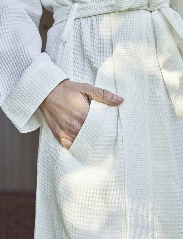 JBS of DK Waffel Bathrobe FSC - Morgonrock