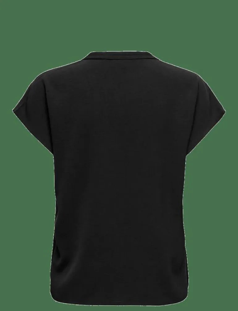 JDYLION LIFE S/S TOP WVN NOOS - T-shirts