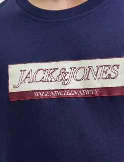 JORINWOOD BLOCK BRAND TEE SS CN NOOS JNR - Kortärmade