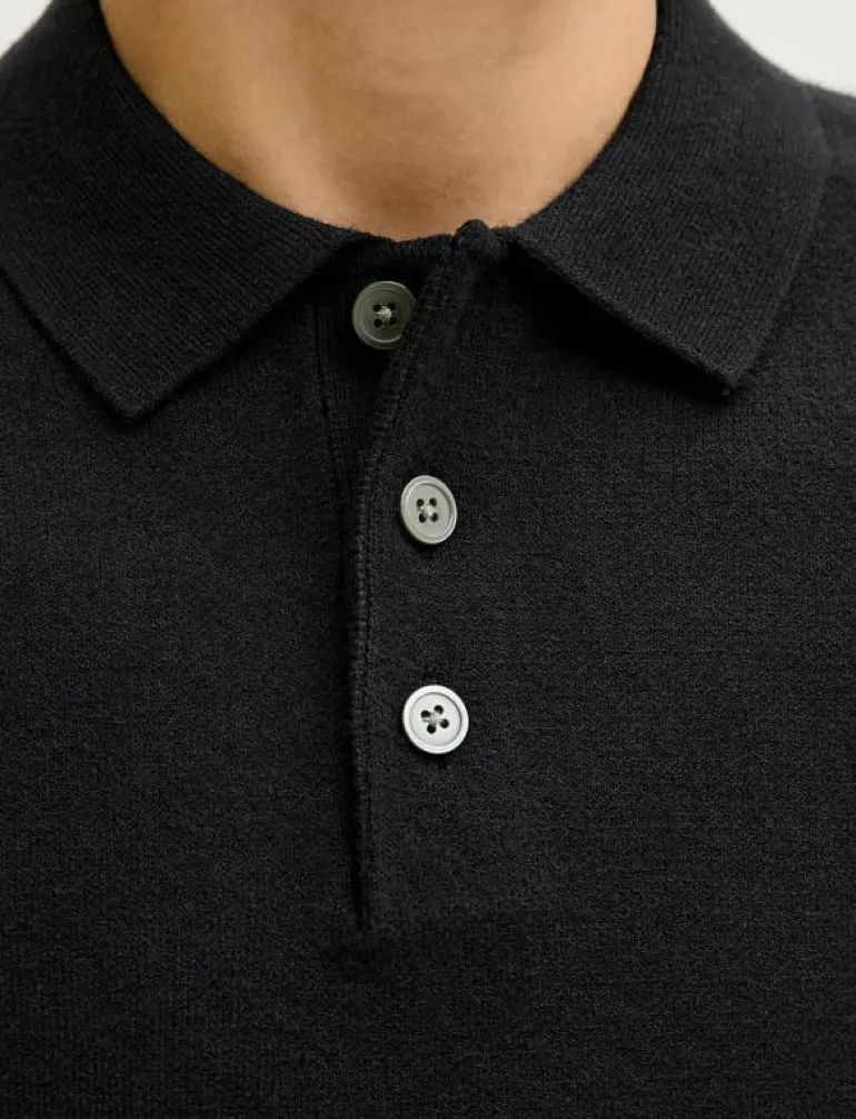 JPRBLABRADFORT KNIT POLO LN JNR - Pikéer
