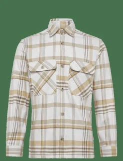 JPRRAYLE MELANGE CHECK L/S OVERSHIRT SN - Jackor & rockar