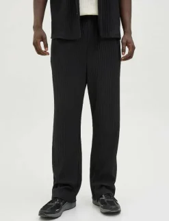 JPSTKARL INTERLUDE PLISSE SWEAT PANTS - Joggingbyxor