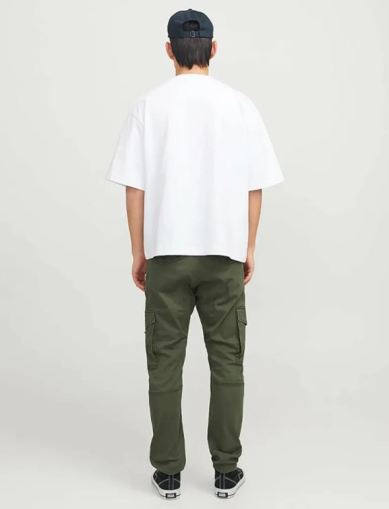 JPSTPAUL FLAKE CARGO OLIVE NIGHT NOOS - Cargobyxor