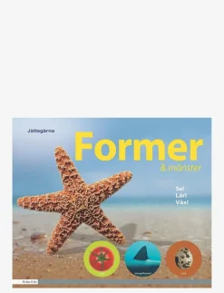 Jättegärna: Former & mönster - Pedagogisk barnbok
