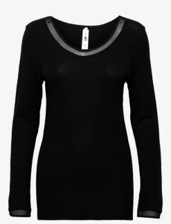 JULIANA T-SHIRT LONG SLEEVE WOOL - Underställströjor