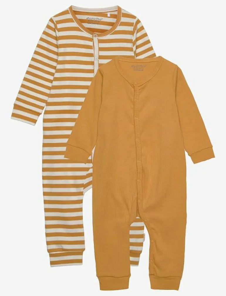 Jumpsuit LS (2-pack) - Långärmad bodysuit