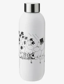 Keep Cool dricksflaska 0.75 l. Moomin soft white - Termosflaskor