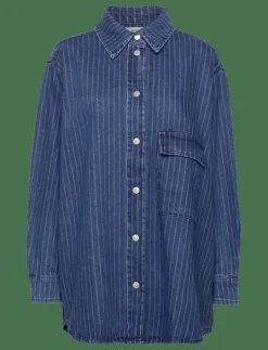 Kenzie oversized denim shirt - Jeansskjortor
