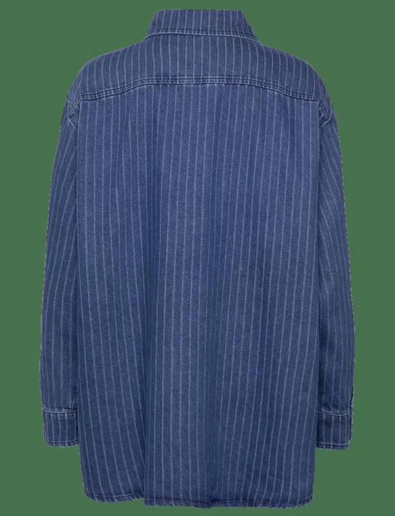 Kenzie oversized denim shirt - Jeansskjortor