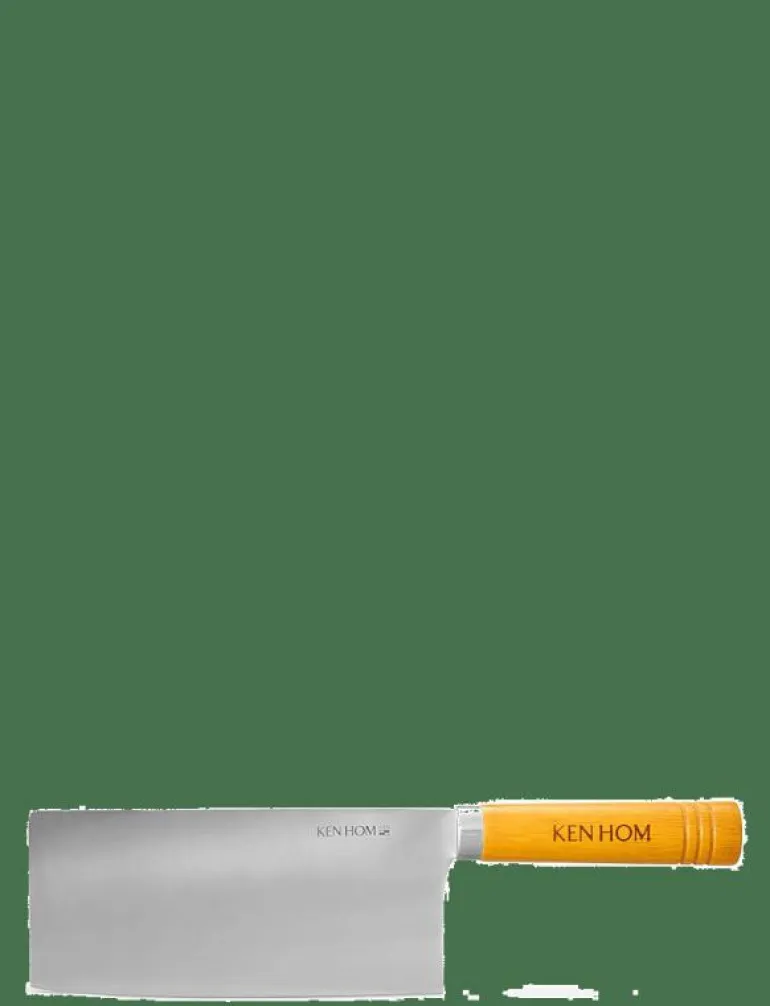 Kniv Cleaver 18cm trähandtag Ken Hom - Grönsaksknivar