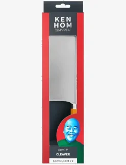 Kniv Cleaver 18cm trähandtag Ken Hom - Grönsaksknivar