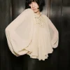 Lace combination blouse - Långärmade blusar