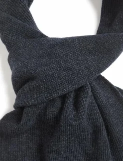 Lambswool Ribbed Scarf - Halsdukar
