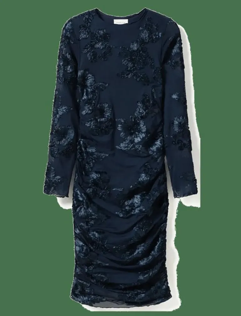 Lavinia L/S Dress - Midiklänningar