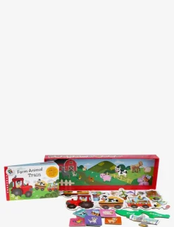 Learning Trains - Farm Animals - Pedagogisk barnbok