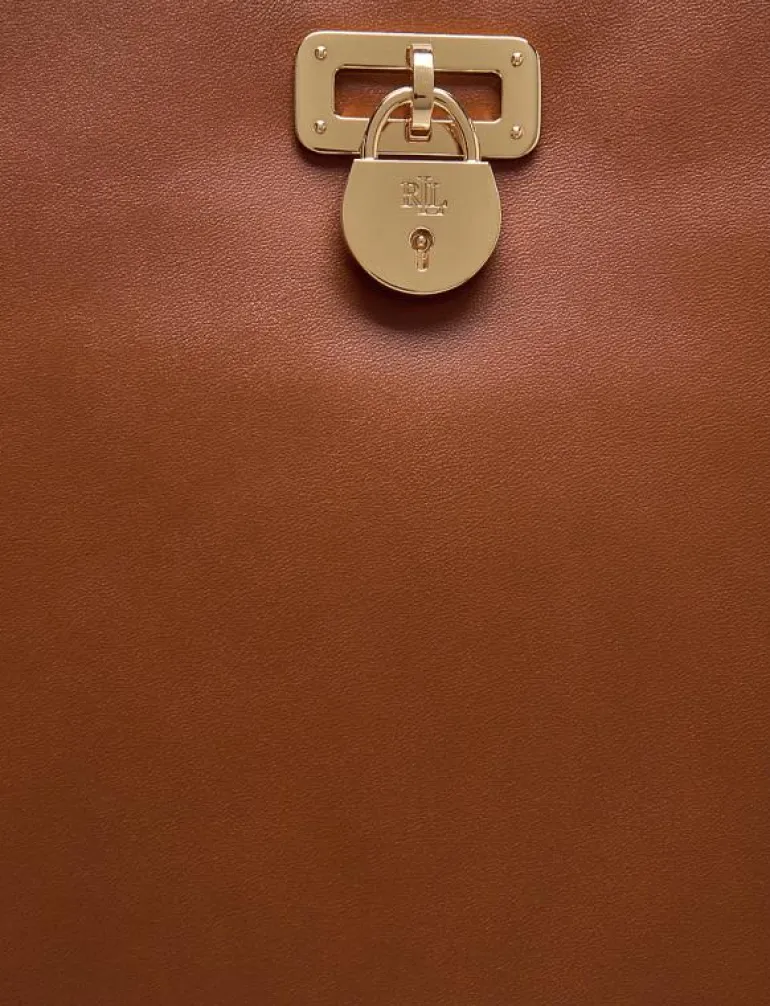 Leather Large Tanner Shoulder Bag - Handväskor