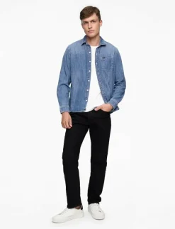 LEESURE SHIRT - Jeansskjortor