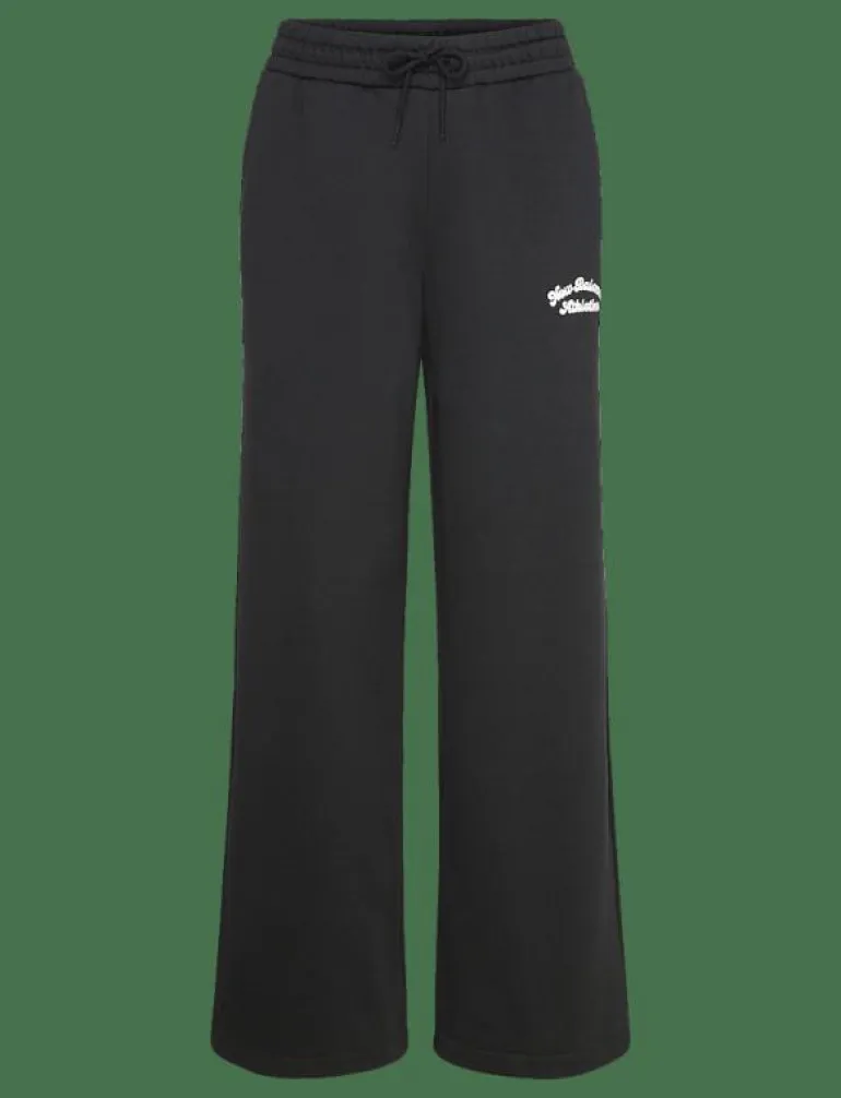 Linear Heritage Fleece Wide Leg Pant - Sweatpants