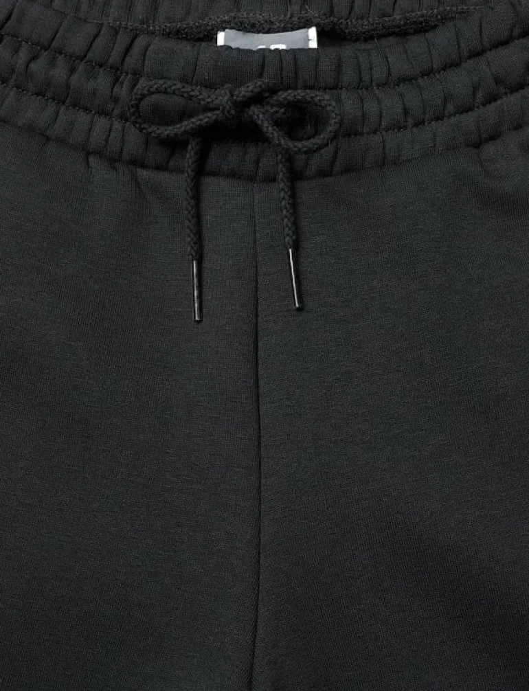 Linear Heritage Fleece Wide Leg Pant - Sweatpants