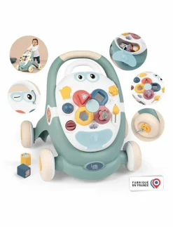Little Smoby 3 IN 1 TROTTY WALKER - Lära-gå-vagnar