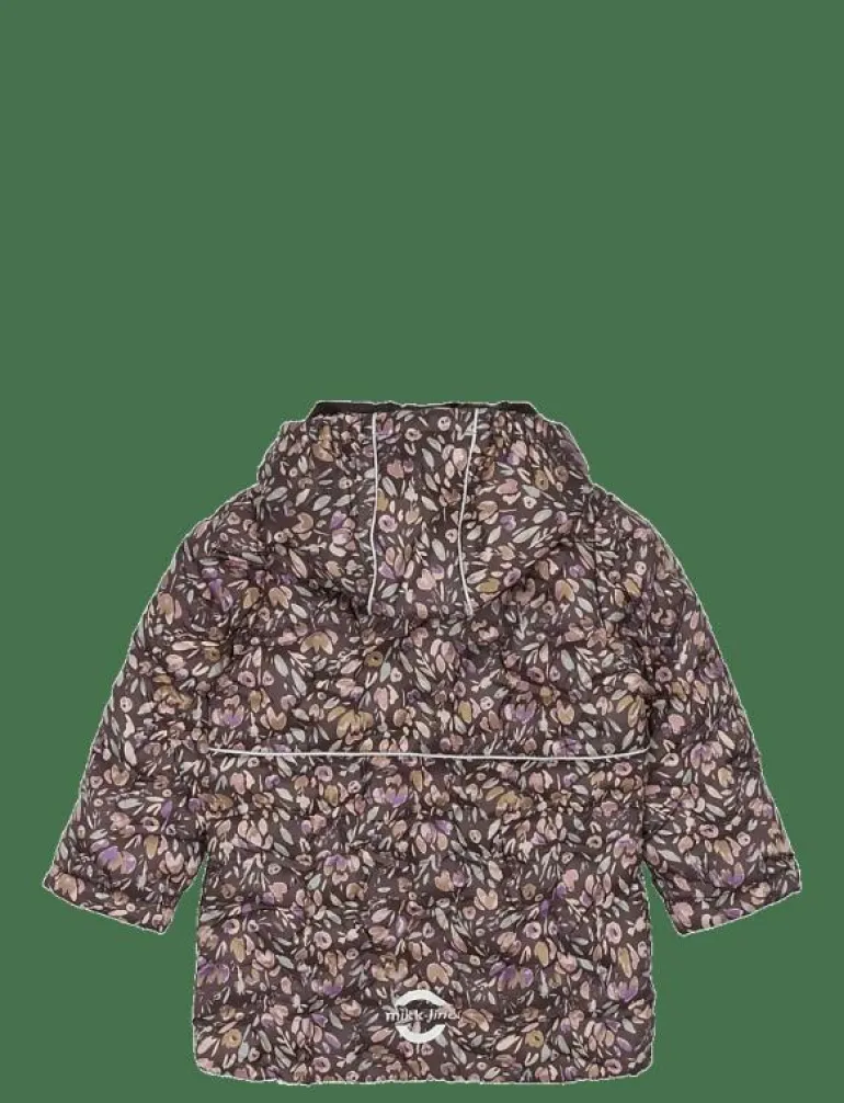 Long Puffer Jacket Aop Rec. - Dunjackor & fodrade jackor