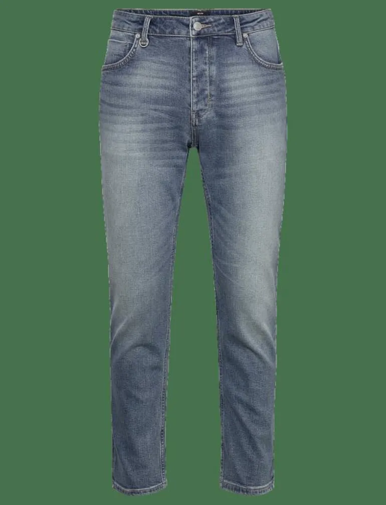 LOU STRAIGHT NOWHERE MID VINTAGE INDIGO - Regular jeans
