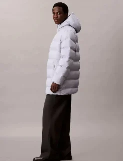 LS BONDED CHNNLD LONG HOODED PUF - Fodrade jackor