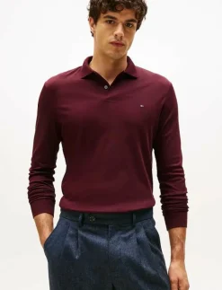 L/S LIQUID COTTON REG POLO - Långärmade pikéer
