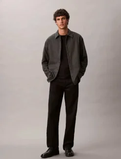 LS MELANGE FLANNEL EASY SHIRT - Flanellskjortor