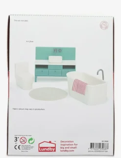 LUNDBY BASIC BADRUMSSET - Tillbehör till dockhus