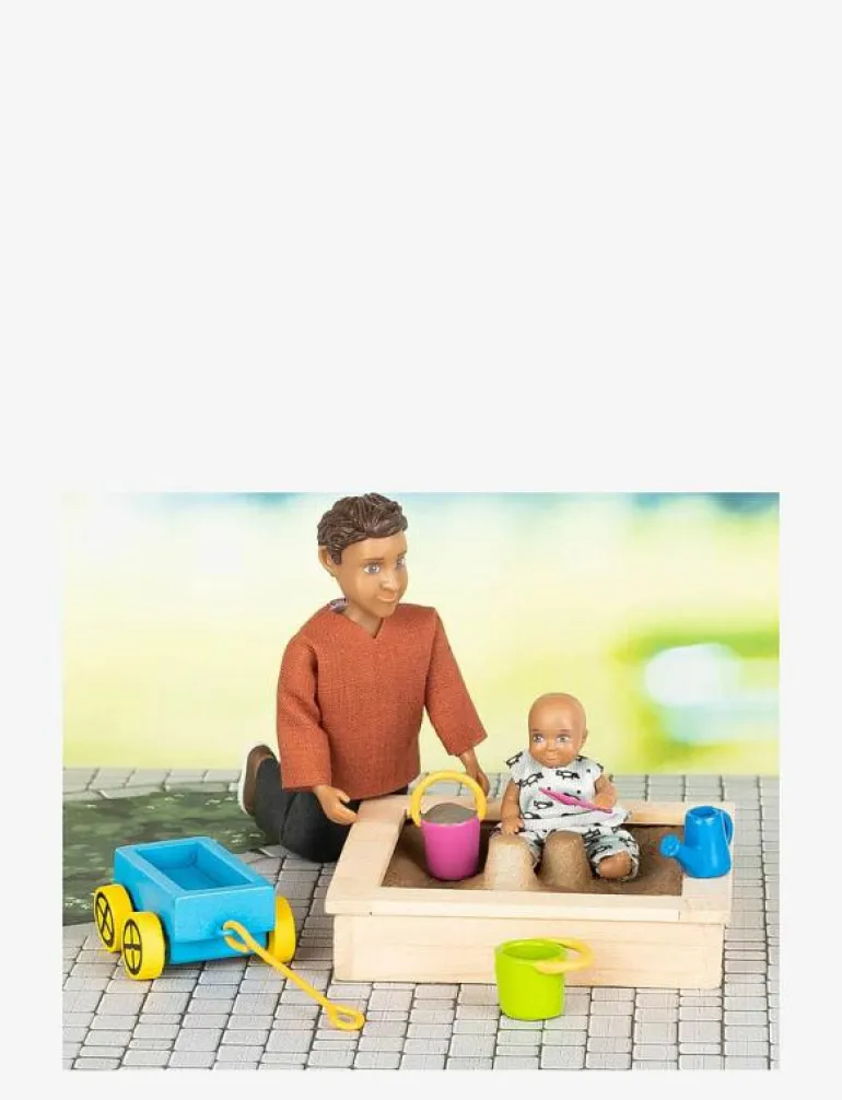 LUNDBY SANDLÅDESET - Tillbehör till dockhus