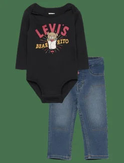 LVB BEARRITO DENIM SET - Set med body