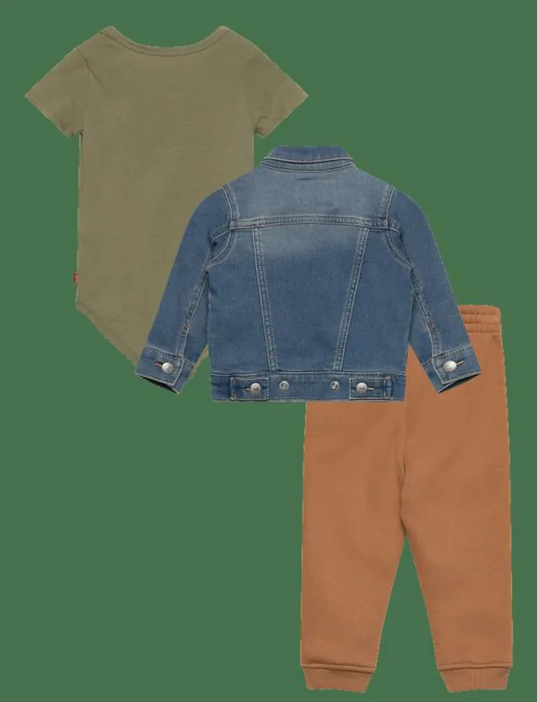 LVB TRUCKER, TEE, & JOGGER SET - Set med body