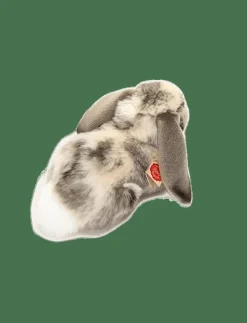 Lying Rabbit grey-white 30 cm - Mjukisdjur