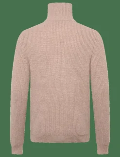 Man Chunky Rib Half Zip - Stickat