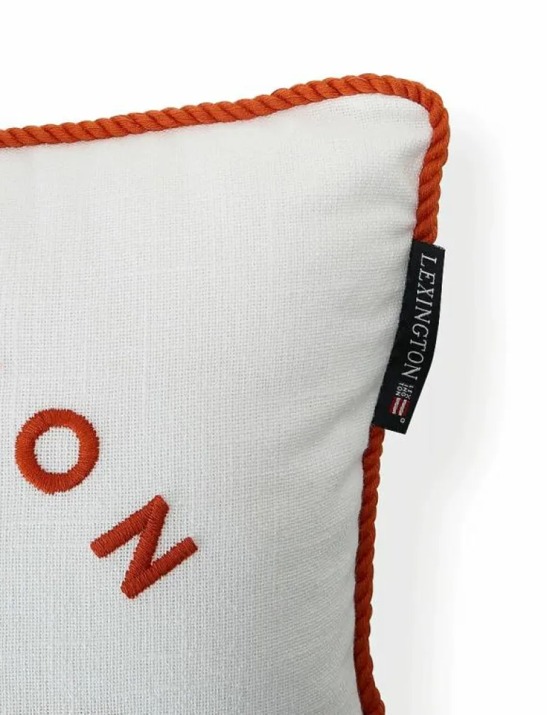Marine Life Organic Cotton Canvas 40x30 Pillow - Kuddfodral