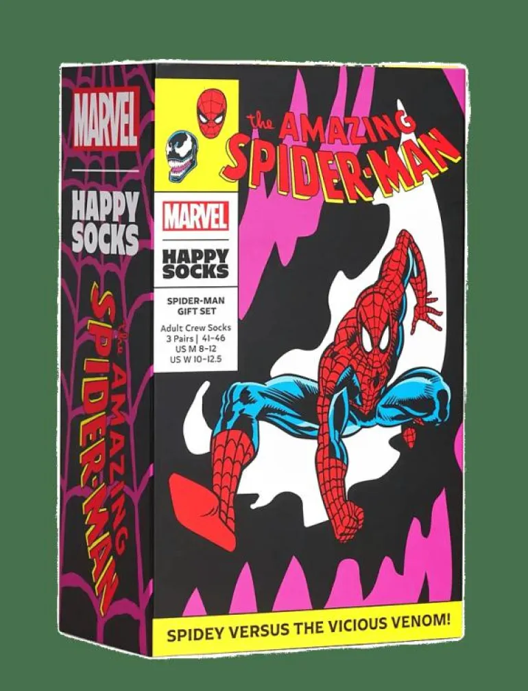 MARVEL™ Spider-Man 3-Pack Socks Gift Set - Vanliga strumpor