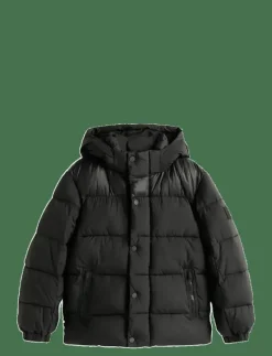 MATT AND SHINE EMBOSSED JACKET - Dunjackor & fodrade jackor