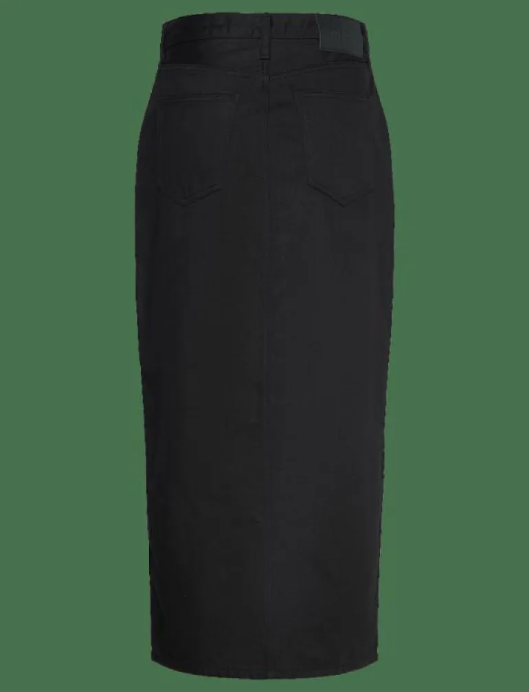 MAXI DENIM SKIRT - Midi kjolar