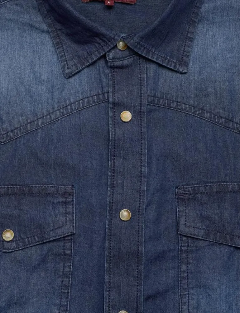 MCS Shirt Del Rio Men - Jeansskjortor