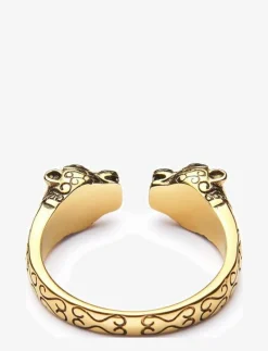 Men's Gold Panther Ring - Ringar