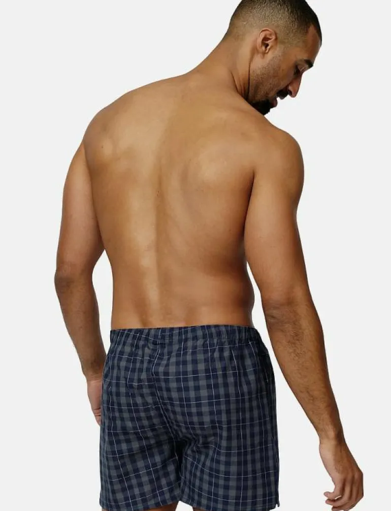 Men's Organic Woven Boxers 4-pack - Kalsonger