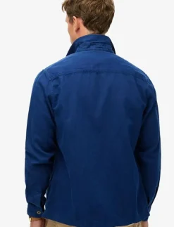 MERCHANT LINEN BLEND OVERSHIRT - Jackor & rockar