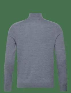 Merino John Zip - Stickat