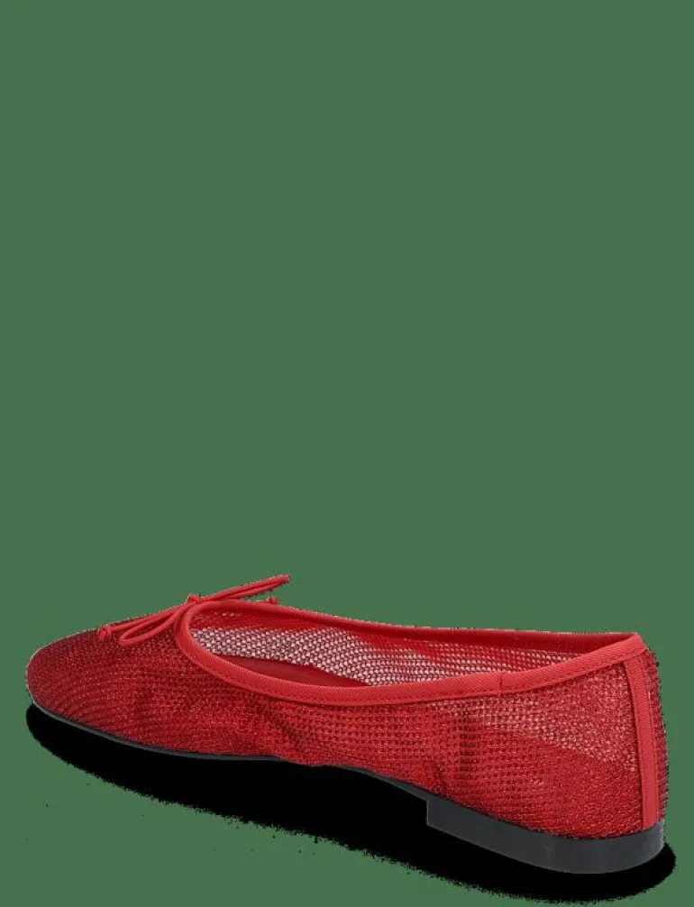 Mesh ballerina flats with bow - Ballerinas