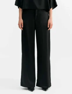 Mila satin trousers - Vida byxor